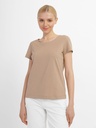 T-shirt with round collar