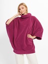 Fleece poncho